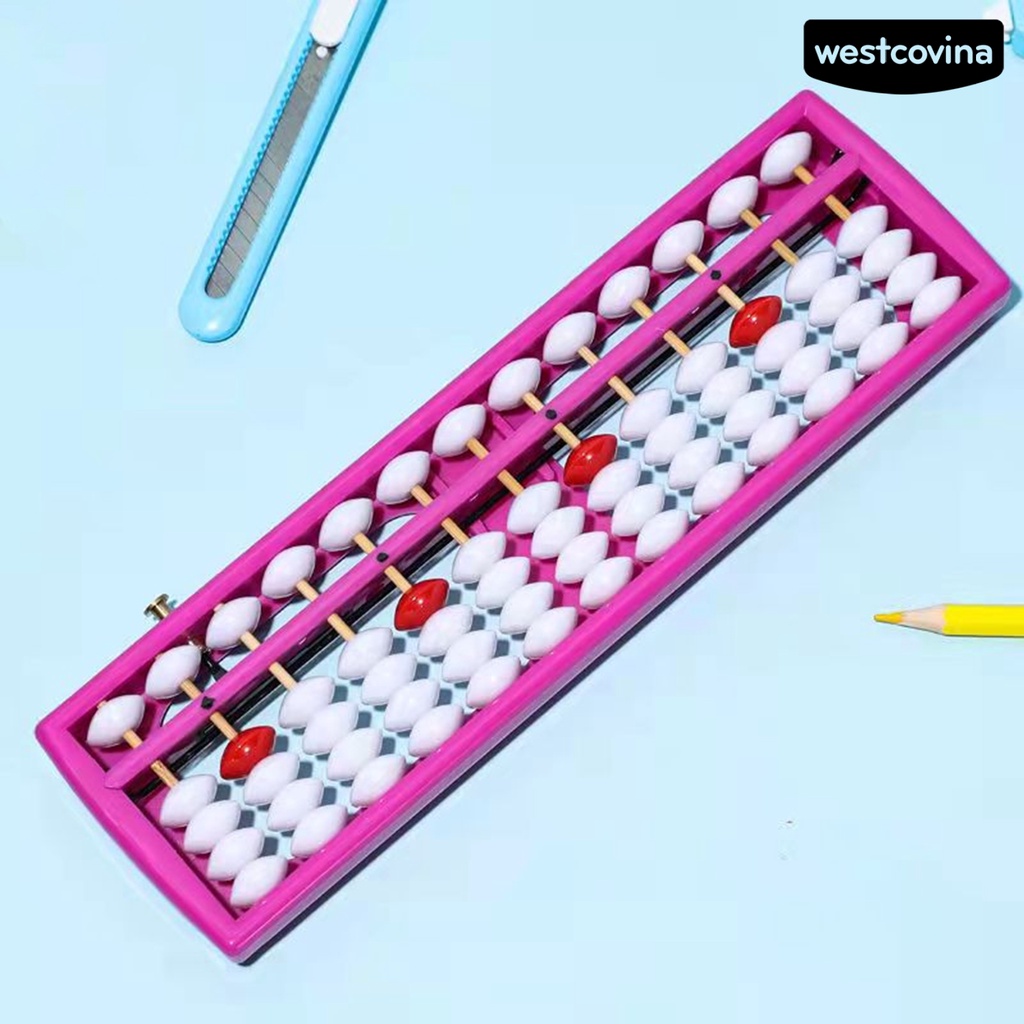 [WSTN] [WSTN]✎Bàn Tính 13-Row 5 Hạt Thân Thiện Với Môi Trường Cho Người Mới Bắt Đầu