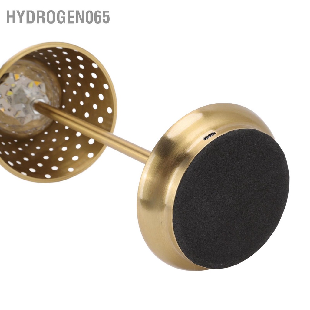 Hydrogen065 Đèn LED Để Bàn Retro Đơn Giản Thiết Kế Không Dây Vô Cấp Làm Mờ Cảm Ứng Cho Phòng Ngủ Thanh Nhà Hàng