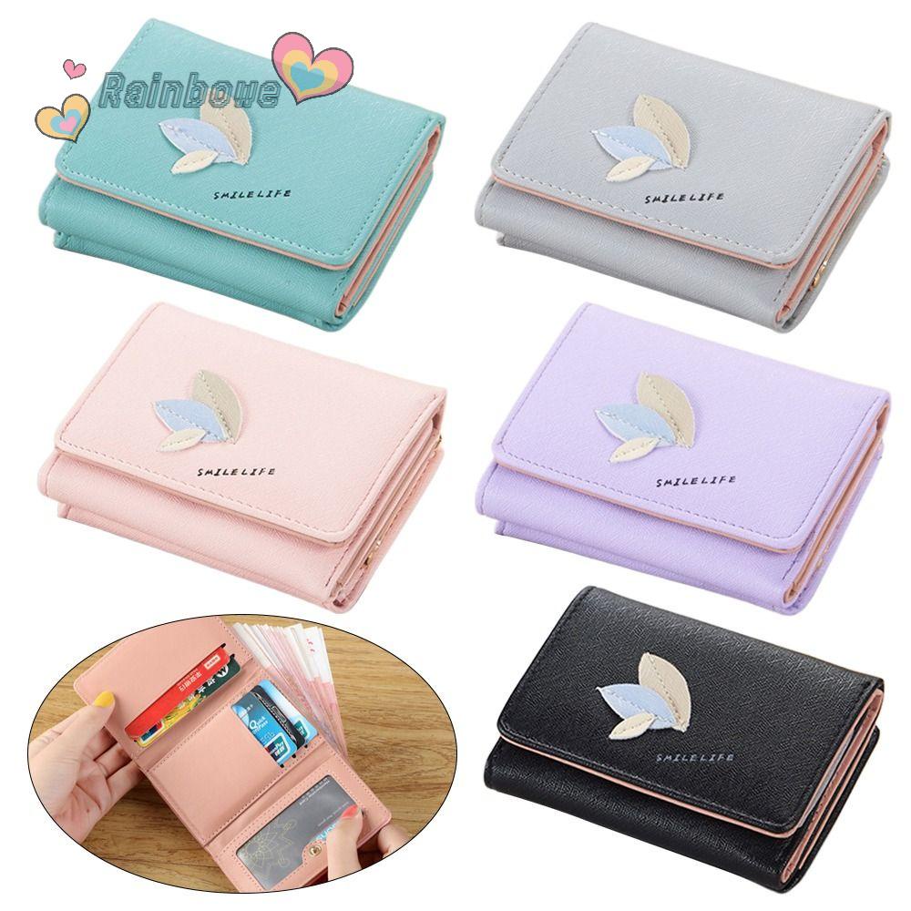 Ví Nữ Nhỏ Màu Cầu Vồng Thời Trang