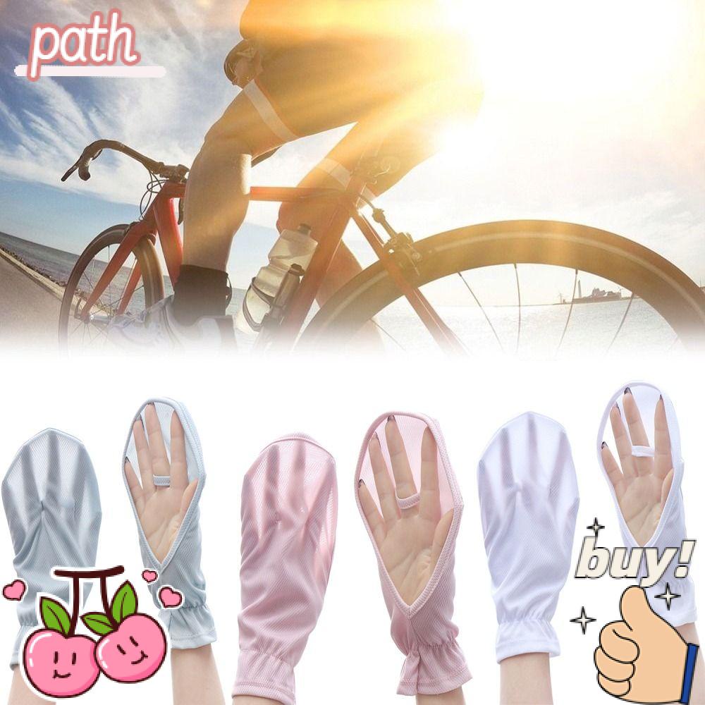 Găng Tay Lái Xe Chống Nắng Thoáng Khí Bảo Vệ Tia UV Cho Nữ