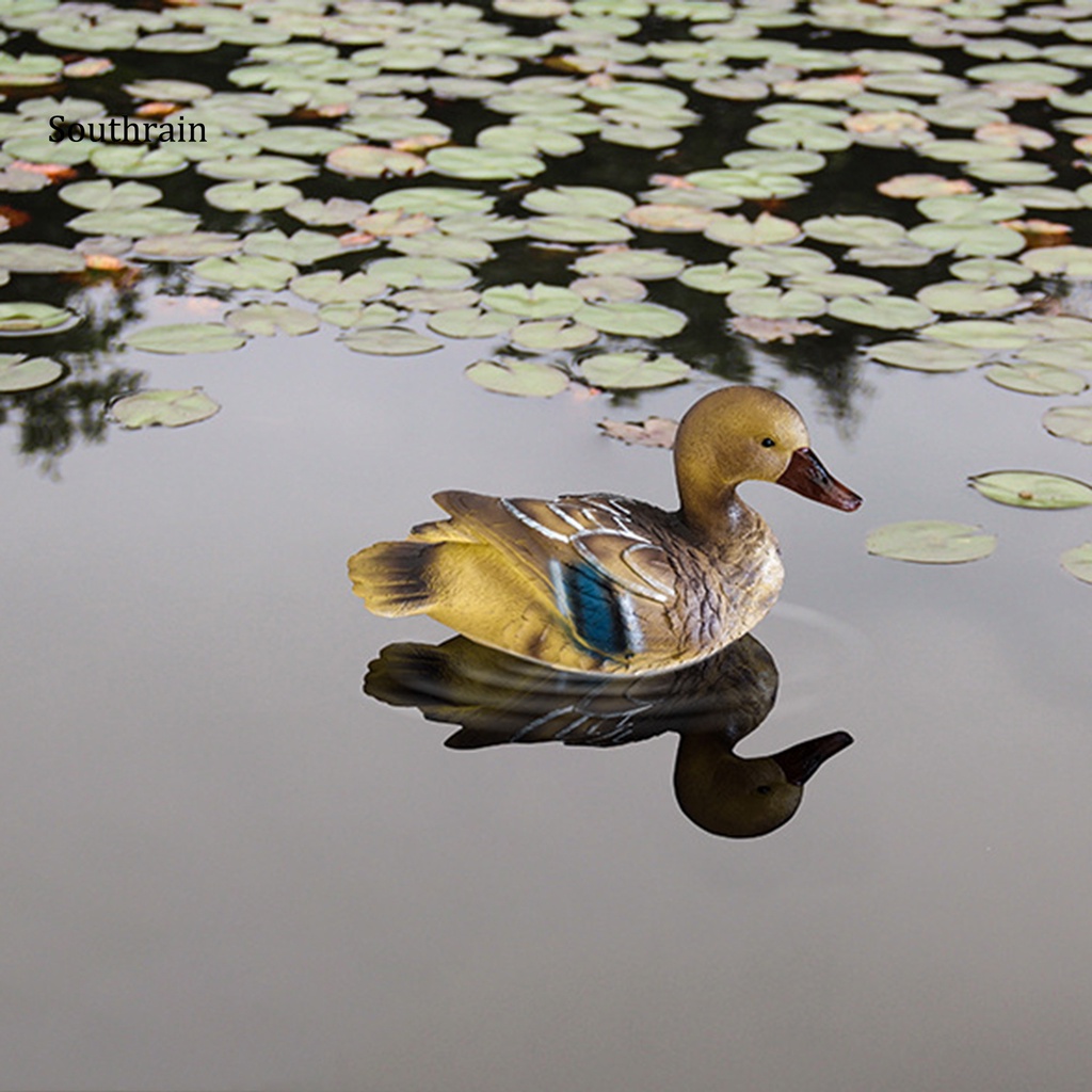 Tượng Vịt Mandarin Nghệ Thuật Bằng Resin Dành Cho Trang Trí Hồ Bơi