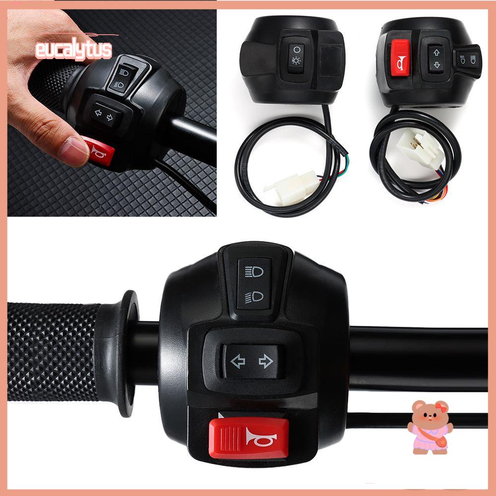 Đèn Gắn Tay Lái Xe Đạp Điện / Scooter 3 Trong 1 EUTUS