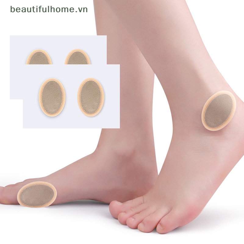 Set 2 Tấm / 4 Miếng Dán Bảo Vệ Ngón Chân Tẩy Tế Bào Chết