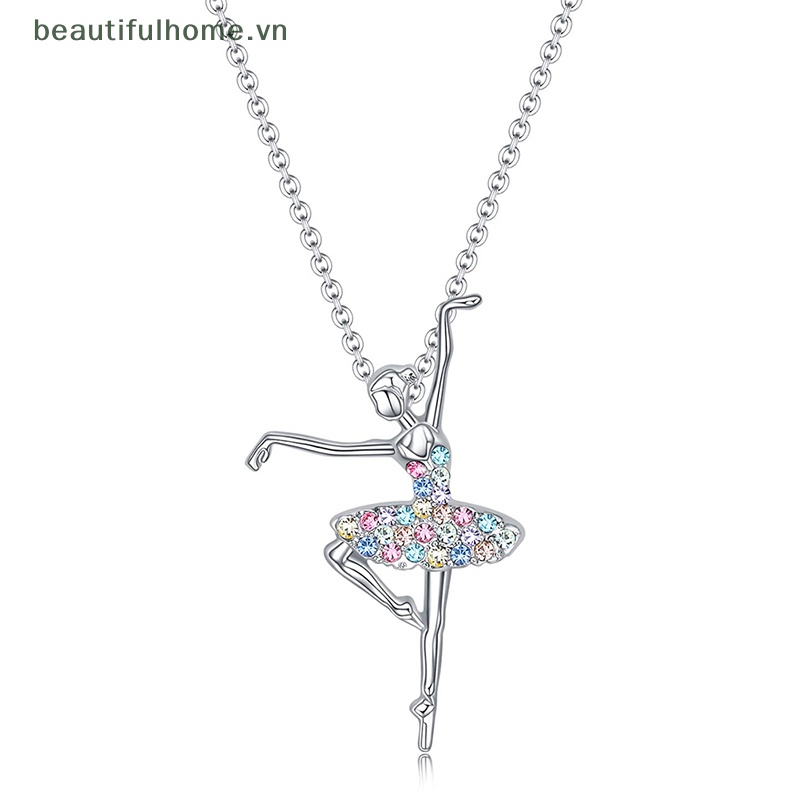 [beautifulhome] Vòng Cổ Choker Mặt Hình Vũ Công Ba Lê Tinh Tế Quyến Rũ [beauty]