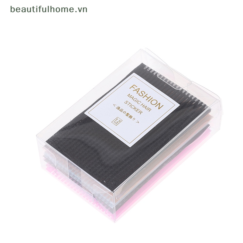 Bộ 12 Miếng Dán Cố Định Tóc Mái Liền Mạch