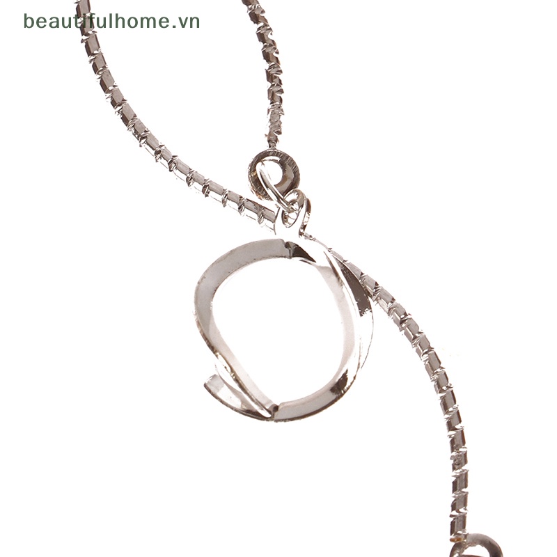 Bông Tai Dáng Dài Đính Đá Hình Tròn Bằng Sợi Tổng Hợp Dành Cho Cô Dâu