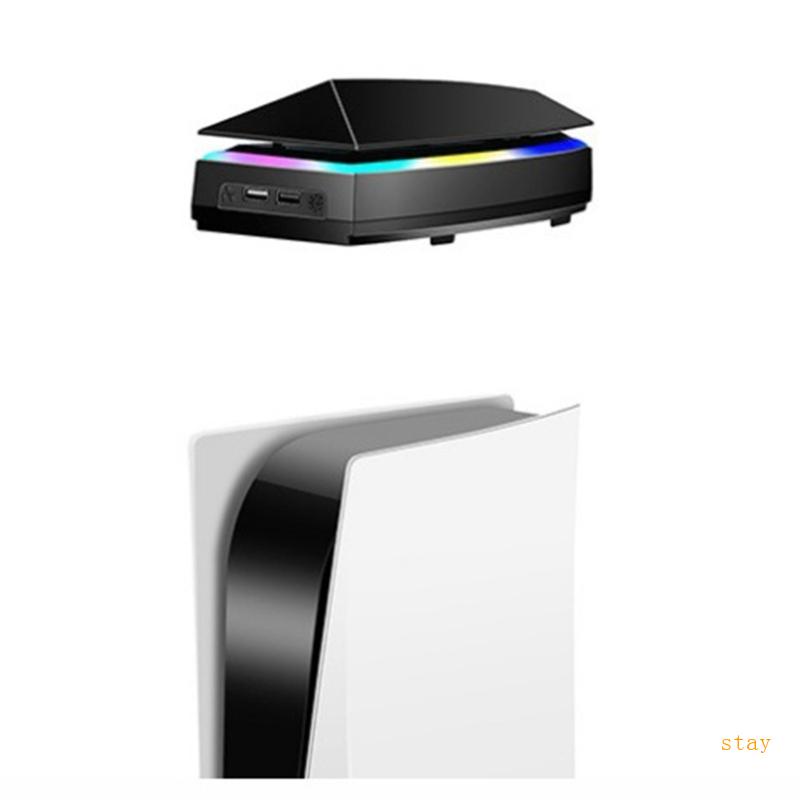 Quạt Làm Mát 3 Tốc Độ Kèm Đèn LED Với Cổng USB Tùy Chỉnh Chuyên Dụng Cho PS5Upgraded