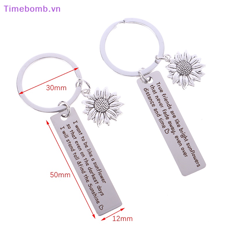 # Túi Đeo Chéo Thời Trang Hàn Cho Nữ # Móc Khóa Hình Hoa Hướng Dương Cảm Hứng Cho Bạn Thân