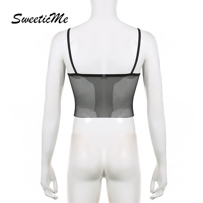 Áo Tank Top Dây Xích Dáng Ôm Màu Trơn Gợi Cảm Thời Trang Mới 2023 Dành Cho Bạn Nữ