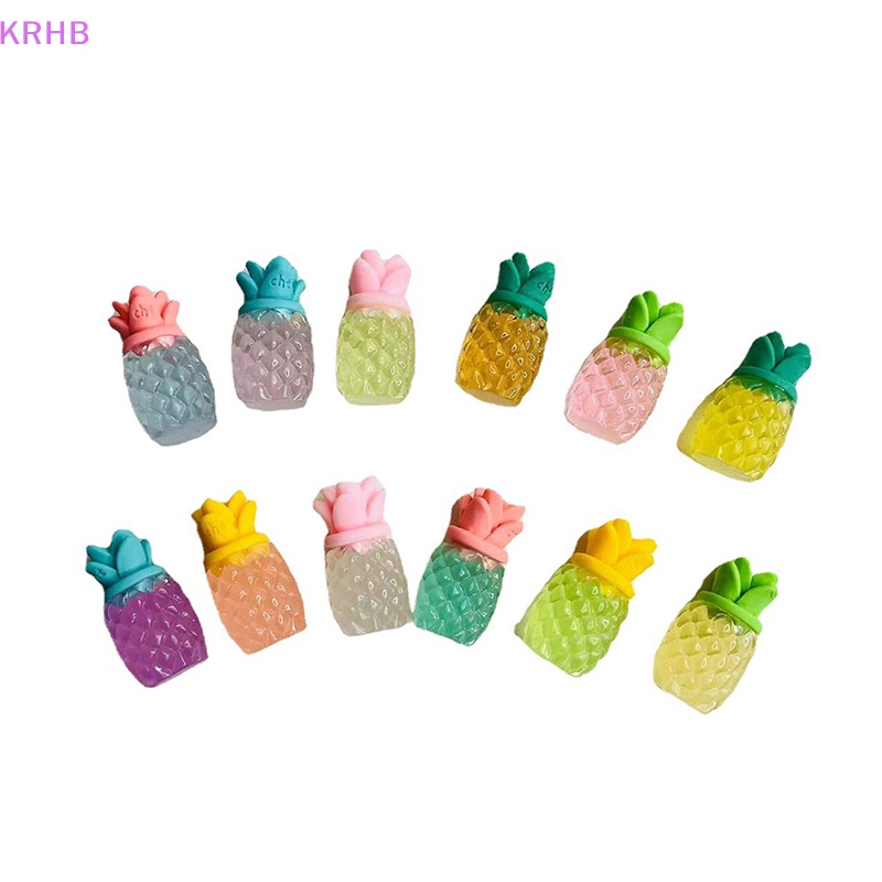 Set 5 Quả Dứa Nhựa Phát Quang Dùng Để Trang Trí Trang Sức Crafg Mới