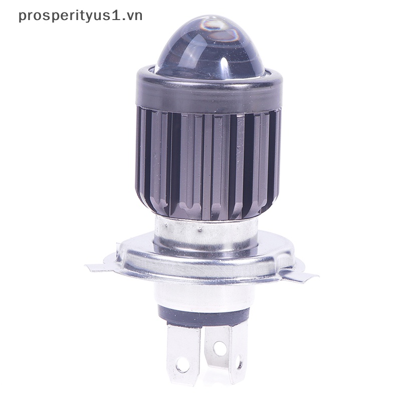 [prosperityus1] Đèn Pha LED H4 12V Ánh Sáng Trắng Cao Thấp Cho Xe Máy