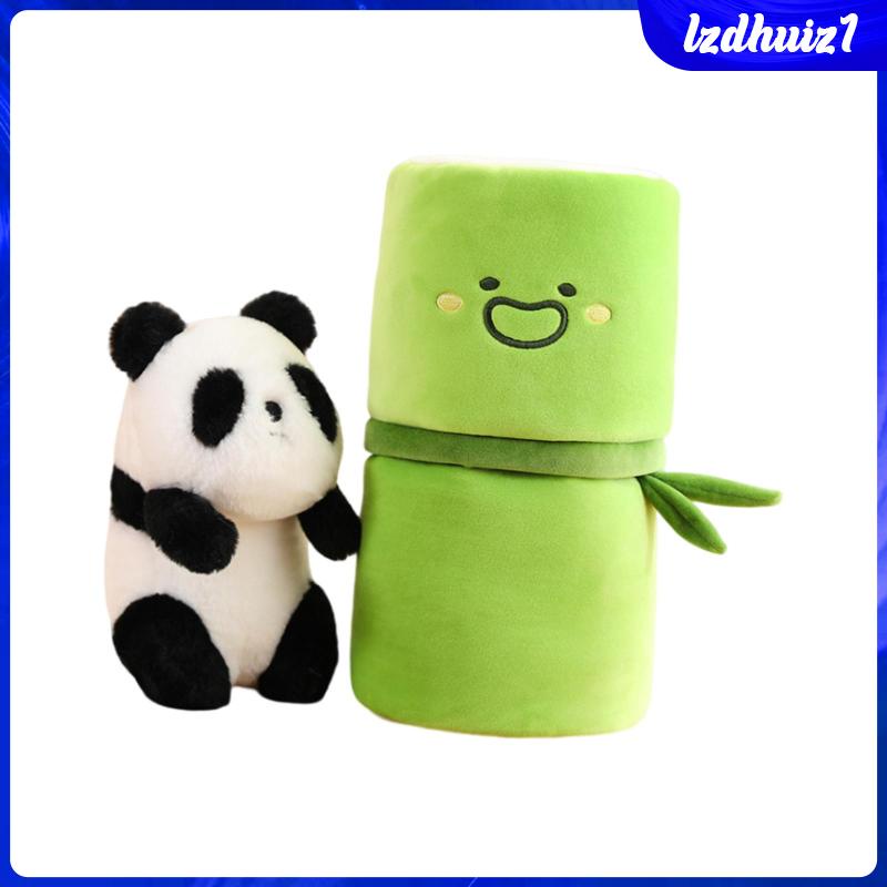 Thú Nhồi Bông Hình Gấu Trúc Mềm Mại Đáng Yêu