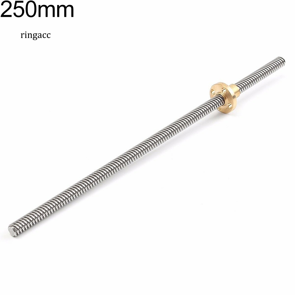 Thanh Vít Phụ Tùng Cho Máy In 3D T8 Stepper Trapezoidal Acme 150-500mm