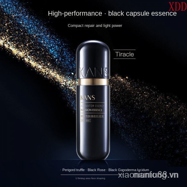 Tinh Chất Kans Giúp Dưỡng Ẩm Và Se Khít Lỗ Chân Lông Cao Cấp Đen