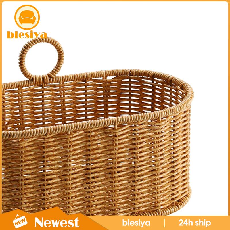 [Blesiya] Giỏ Xách Tay Treo Tường Trang Trí Nông Trại Đơn Giản