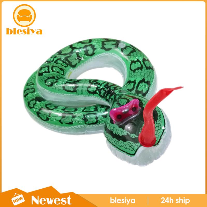 [Blesiya] Đồ Chơi Mô Hình Rắn Bơm Hơi Đồ Chơi Mô Phỏng Động Vật Cho Bữa Tiệc Cá Tháng Tư