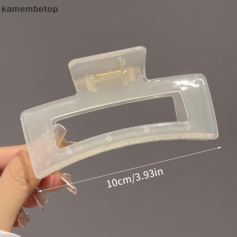 Kẹp Càng Cua Bằng Nhựa Trong Suốt Kích Thước Lớn Cho Nữ beto 2023