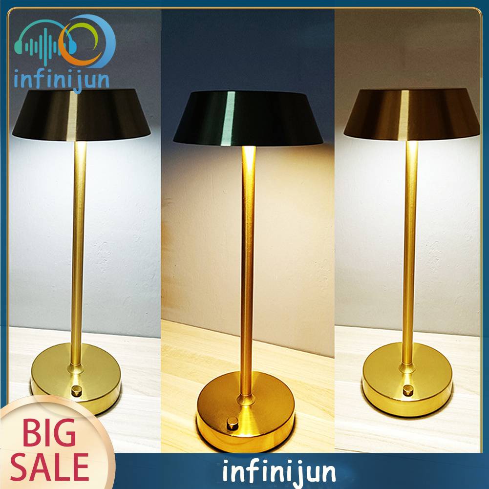 Đèn LED Để Bàn Không Dây 1800mAh Phong Cách Retro