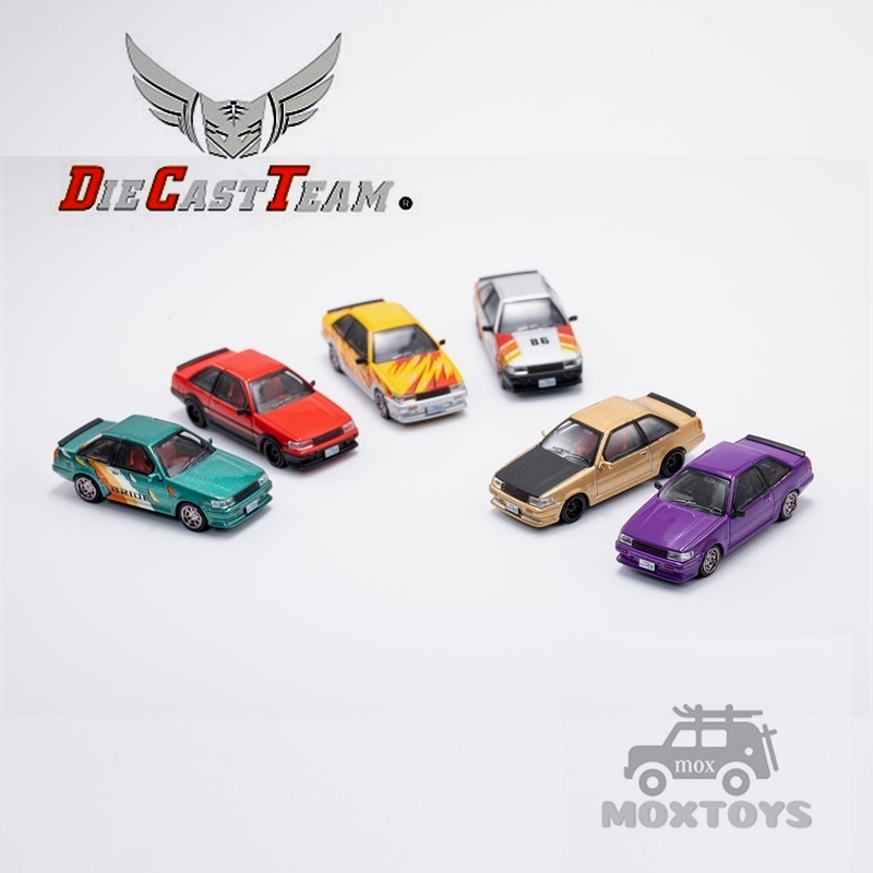 Mô Hình Xe Hơi Corolla Levin AE86 Tỉ Lệ 1 / 64