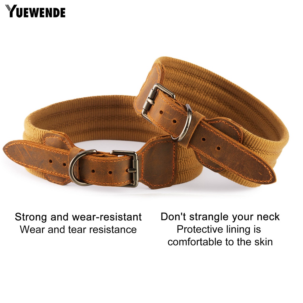 Vòng Cổ Giả Da Thoáng Khí Cho Thú Cưng