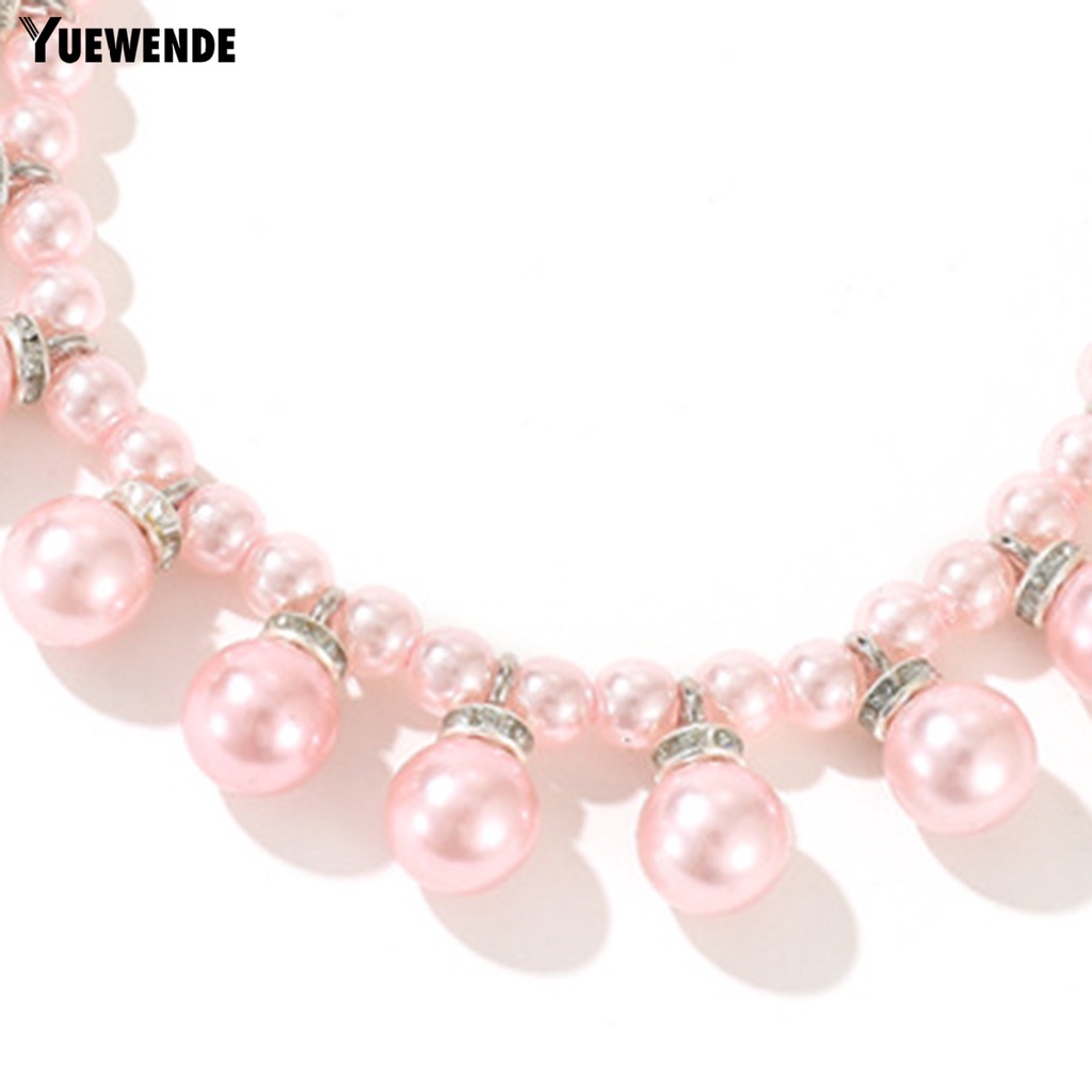 Yq.e Vòng Cổ Mặt Màu Sắc Tươi Sáng Không Phai Màu Có Mặt Dây Chuyền Dành Cho Thú Cưng