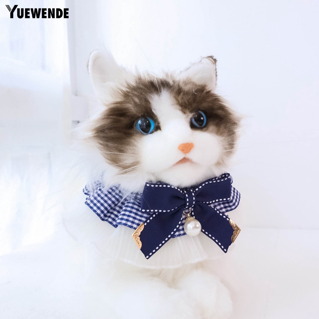 Vòng Cổ Họa Tiết Caro Dễ Thương Cho Thú Cưng