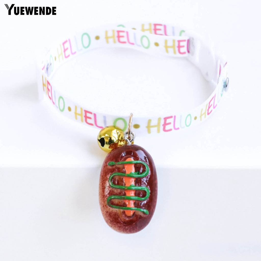 Vòng Cổ Hình Bánh Donut Có Thể Điều Chỉnh Cho Thú Cưng