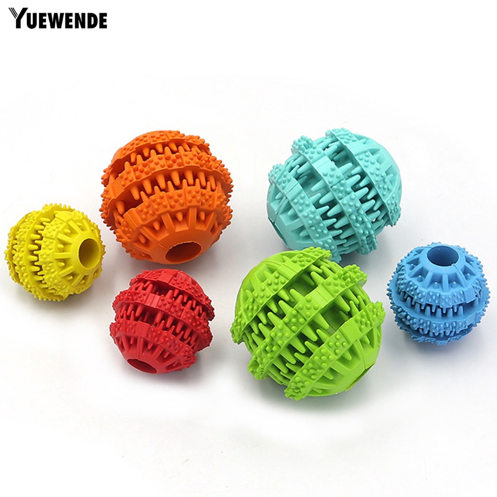 Bóng Cao Su YQ.E Cỡ Nhỏ / Vừa / Lớn Chống Cắn / Cắn Đựng Thức Ăn Cho Thú Cưng