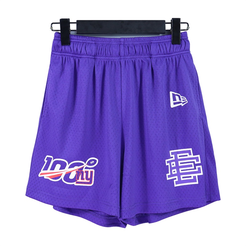 E-e88-quần Short Dài Đến Đầu Gối In Kỹ Thuật Số Phối Lưới Thoáng Khí Thời Trang Giản Dị INS Dành Cho Chạy Bộ Bóng Rổ Chạy Bộ