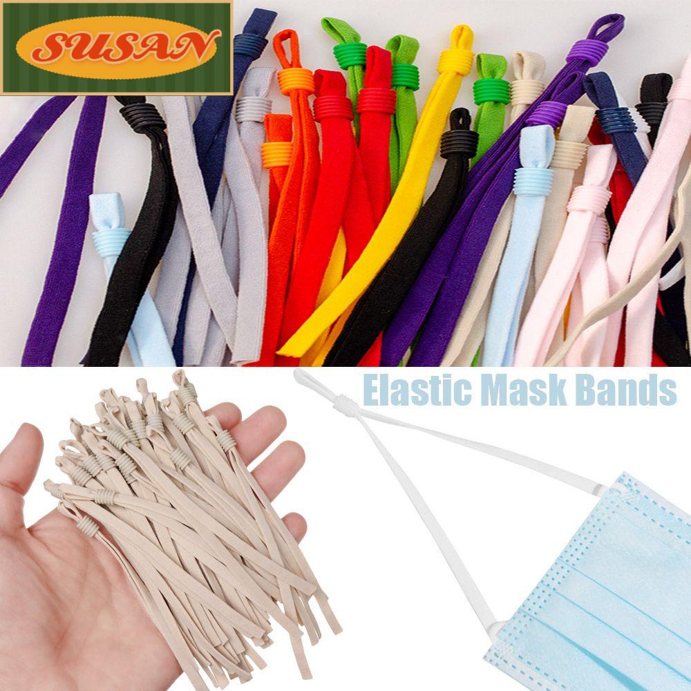 Set 50 Khóa Cố Định Khăn Choàng Cổ Co Giãn Màu Sắc Ngọt Ngào