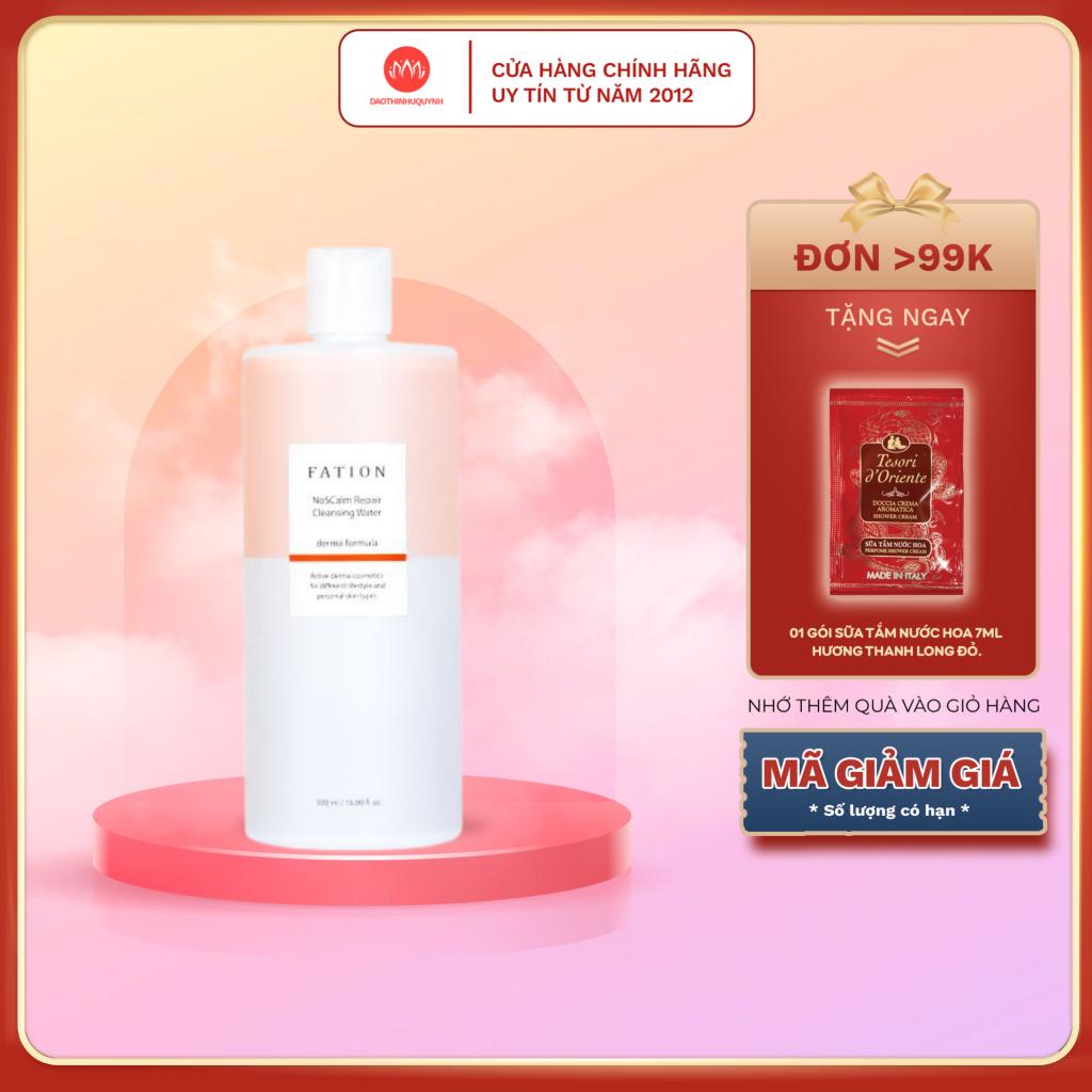Nước Tẩy Trang Phục Hồi FATION NoSCalm Repair Cleansing Water 500ml
