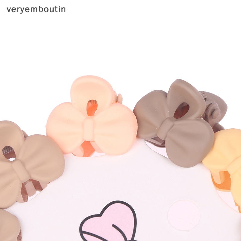 Set 10 Kẹp Tóc Càng Cua / Nơ / Ngôi Sao Nhỏ Dễ Thương Cho Bé Gái