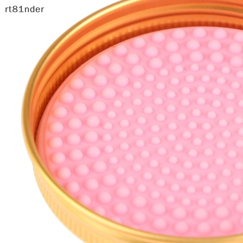 Bộ Dụng Cụ Vệ Sinh Cọ Trang Điểm 2 Trong 1 Bằng Silicone Tiện Dụng