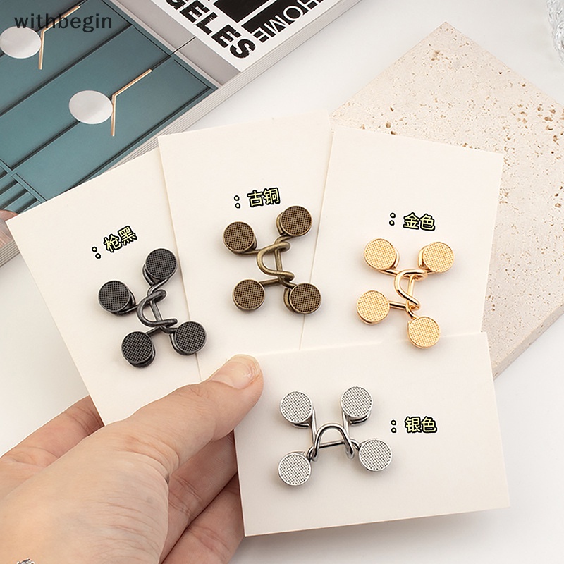 Kẹp Kim Loại 27 / 32MM Điều Chỉnh Được Có Thể Tháo Rời Gắn Khuy Quần Jean