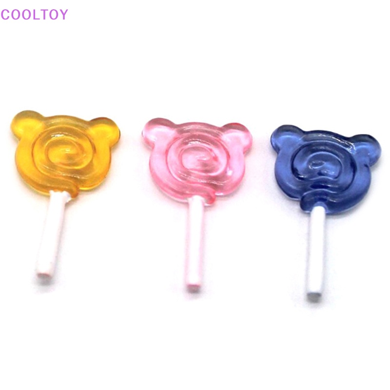 Cooltoy Set 3 Kẹo Lolipop Đồ Chơi Búp Bê Thu Nhỏ Trang Trí Nhà Bán Chạy