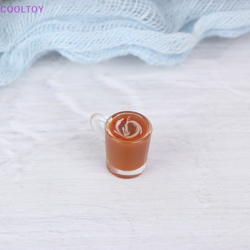 Bộ Tách Uống Cà Phê Đồ Chơi Búp Bê Cỡ 1 / 12