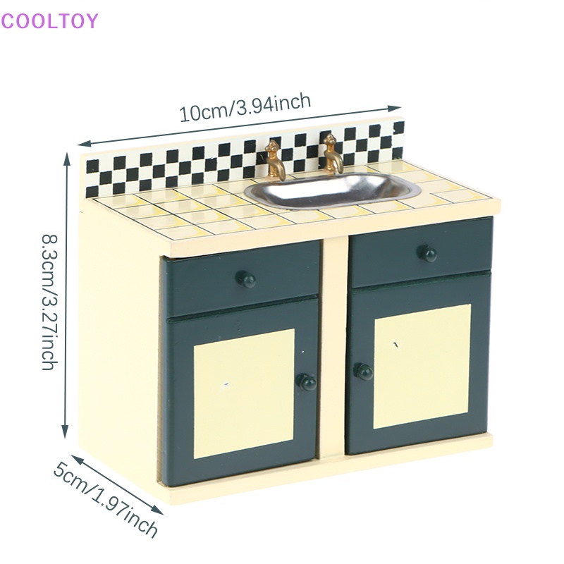 Bồn Rửa Mini Tỉ Lệ 1: 12 Trang Trí Nhà Búp Bê