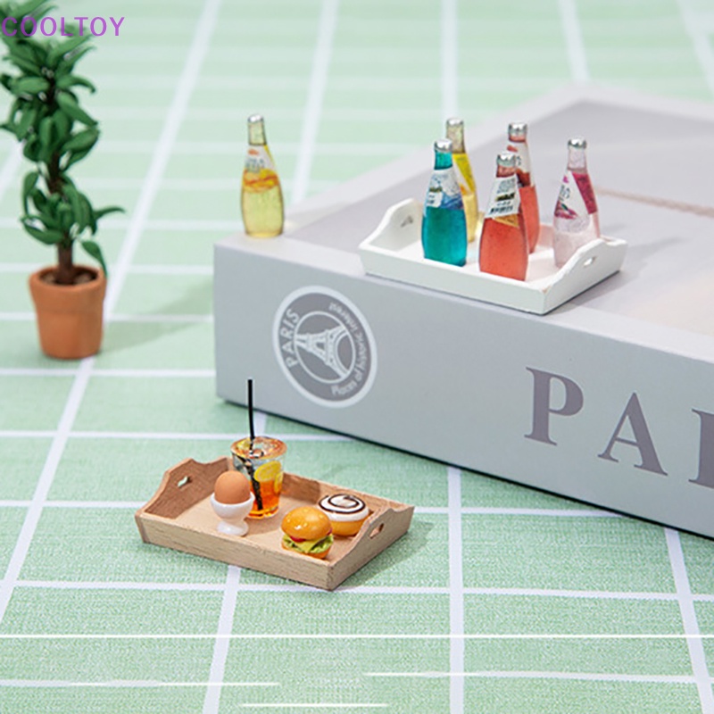 Cooltoy Khay Đựng Trái Cây mini Tỉ Lệ 1: 12 Trang Trí Nhà Búp Bê