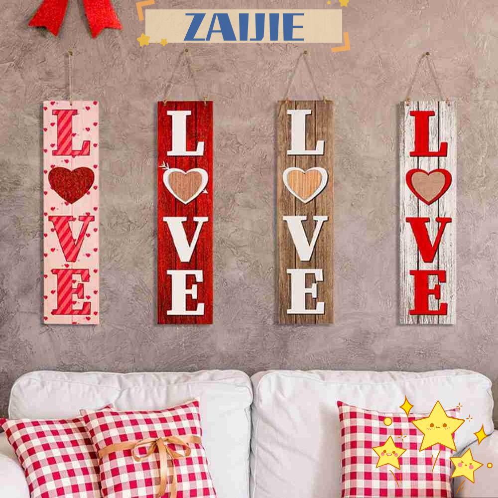 Mặt Dây Chuyền Bằng Gỗ Hình Trái Tim DIY 24 Ngày Valentine