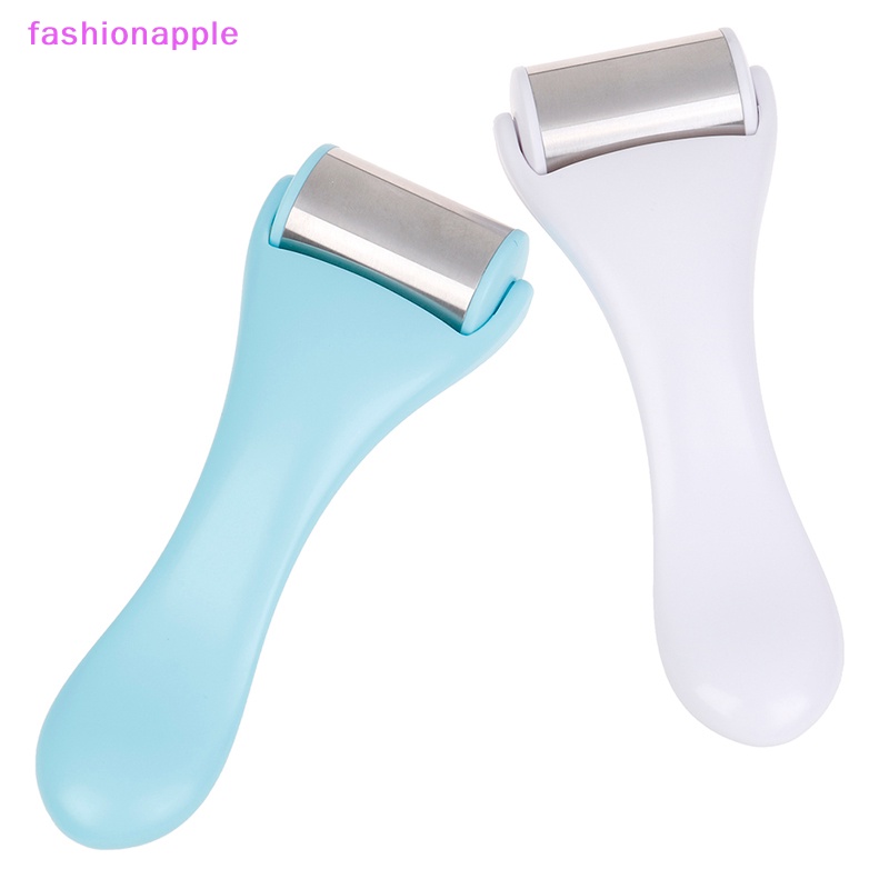 1 Cây Lăn Mát Xa Mặt Bằng Thép Không Gỉ Chống Nếp Nhăn Se Khít Lỗ Chân Lông