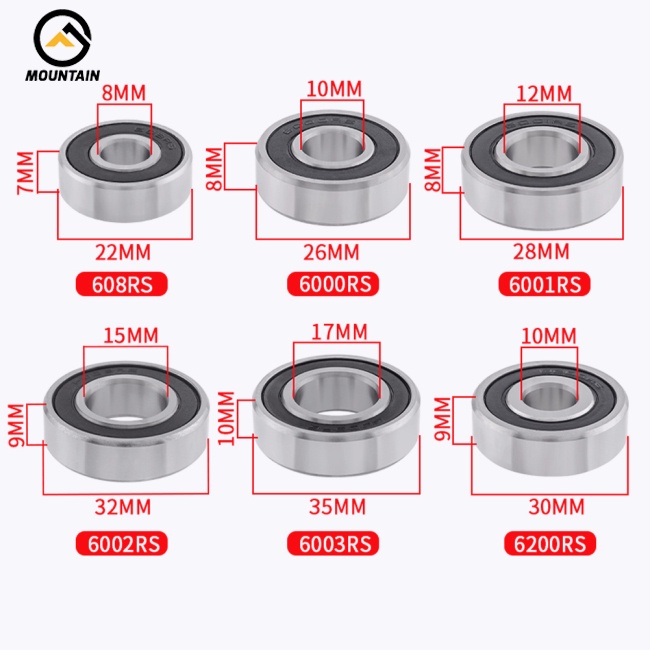 Vòng Bi Trục Bi Đa Năng Cho Xe Đạp Leo Núi 608r / 6000 / s6902rs