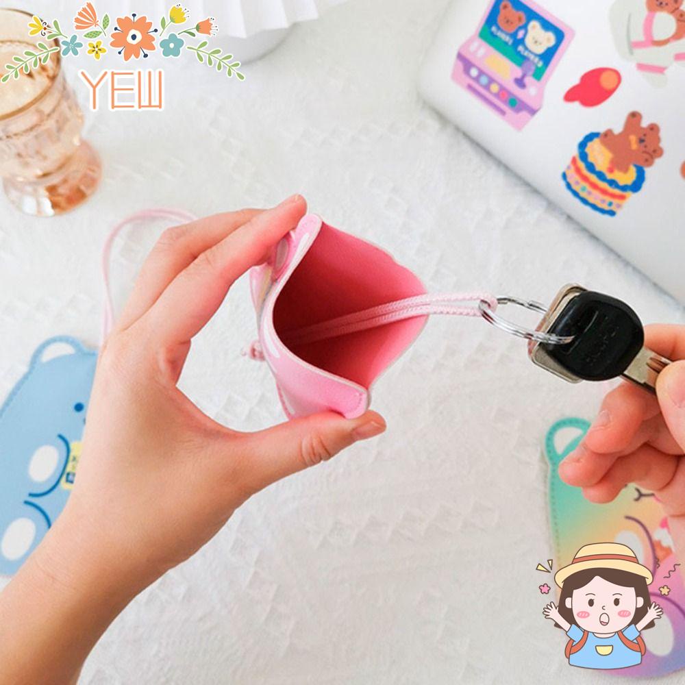 Set 2 Bao Da PU Đựng Chìa Khóa Xe Hơi Chống Trượt Tiện Dụng