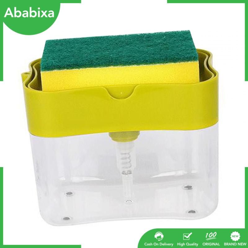 [Ababixa] Hộp Đựng Xà Phòng Dạng Nhấn Tay Dung Tích Lớn Đa Chức Năng Cho Nhà Bếp Nhà Hàng