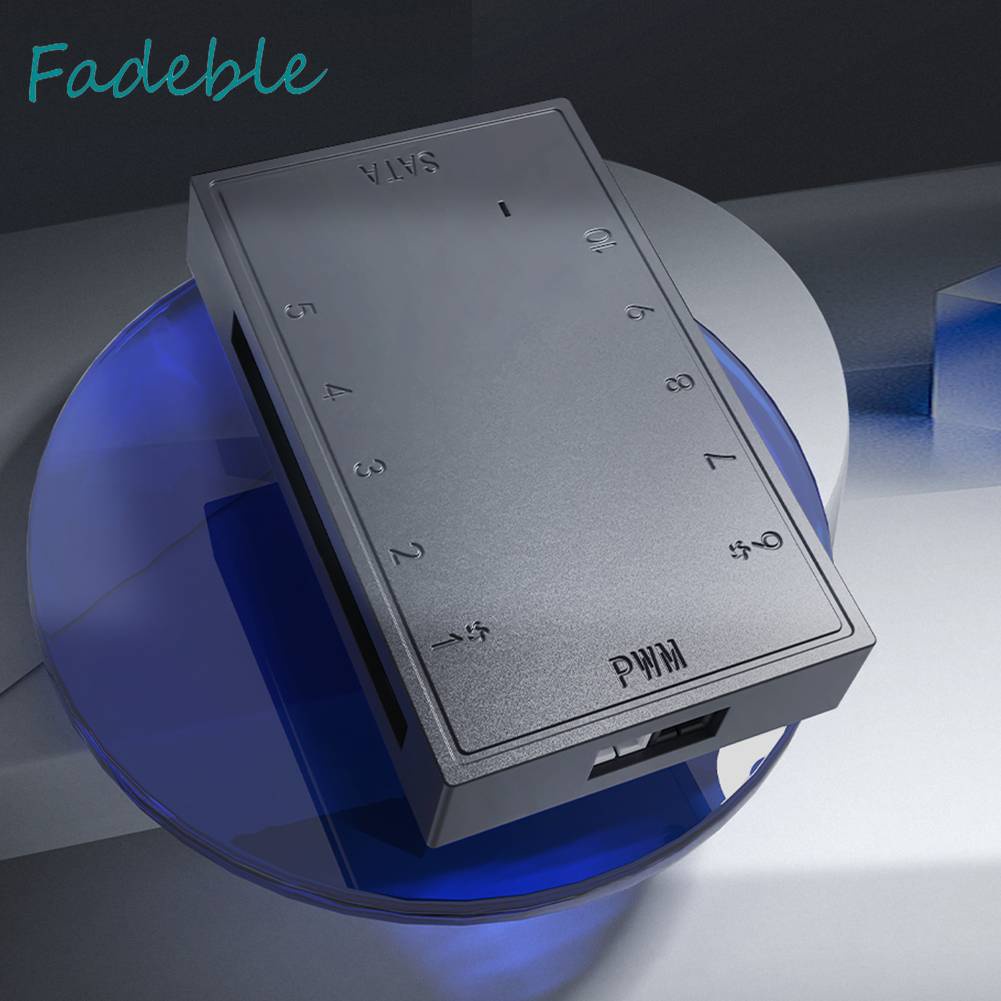 Bộ Chia 1 Ra 10 Cổng 4 Pin PWM SATA Cho Máy Tính Ốp