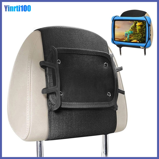 Giá Đỡ Điện Thoại Bằng Silicon Kích Thước 7-10.5 Inch Có Thể Điều Chỉnh Gắn Lưng Ghế Xe Hơi