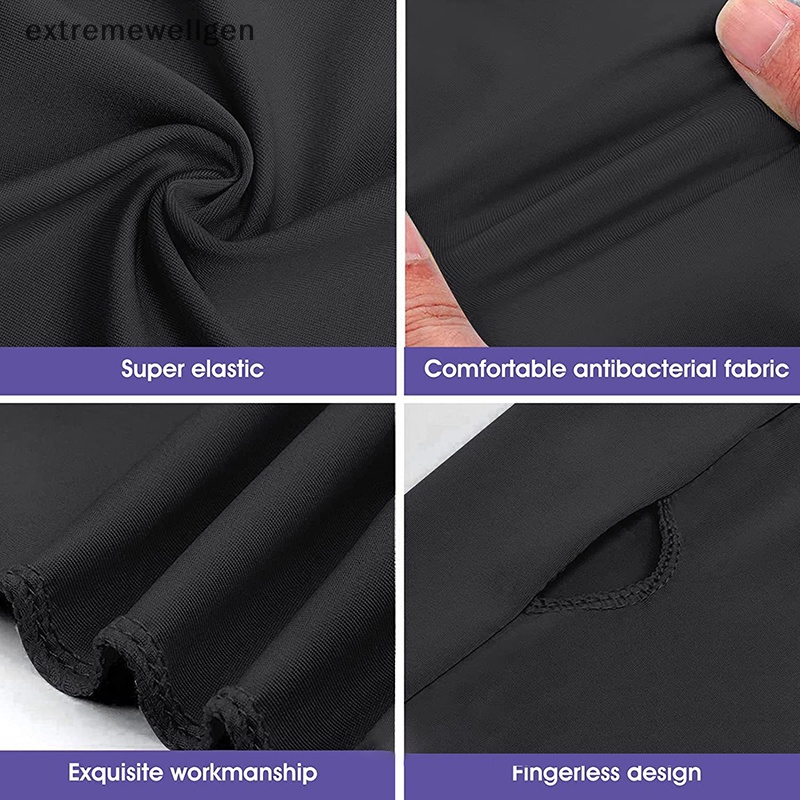 Găng Tay Chống Nắng / Tia UV Bằng Lụa Mát Tiện Dụng Cho Nam Và Nữ