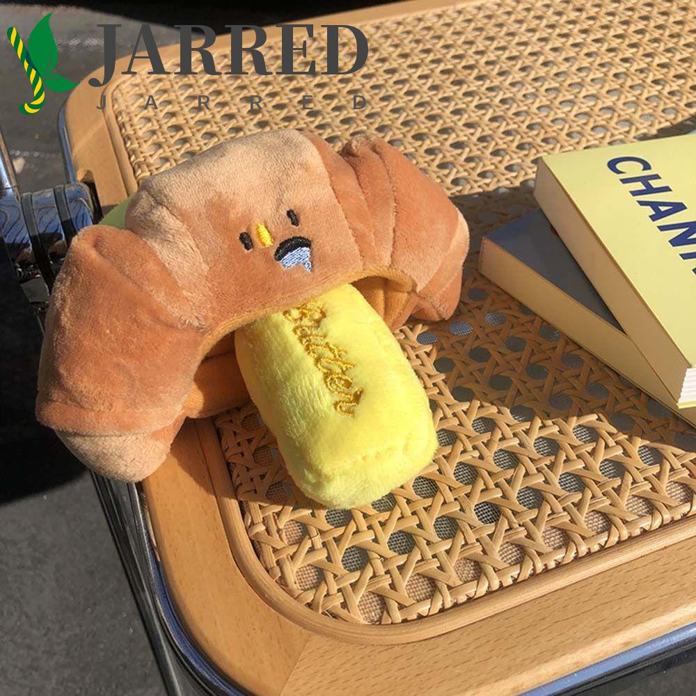 Đồ Chơi Nhồi Bông Hình Bánh Mì Nhồi Bông Mềm Mại Phát Ra Âm Thanh Vui Nhộn Cho Thú Cưng