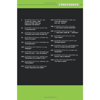 The Incredible Hulk Epic Collection: Crossroads