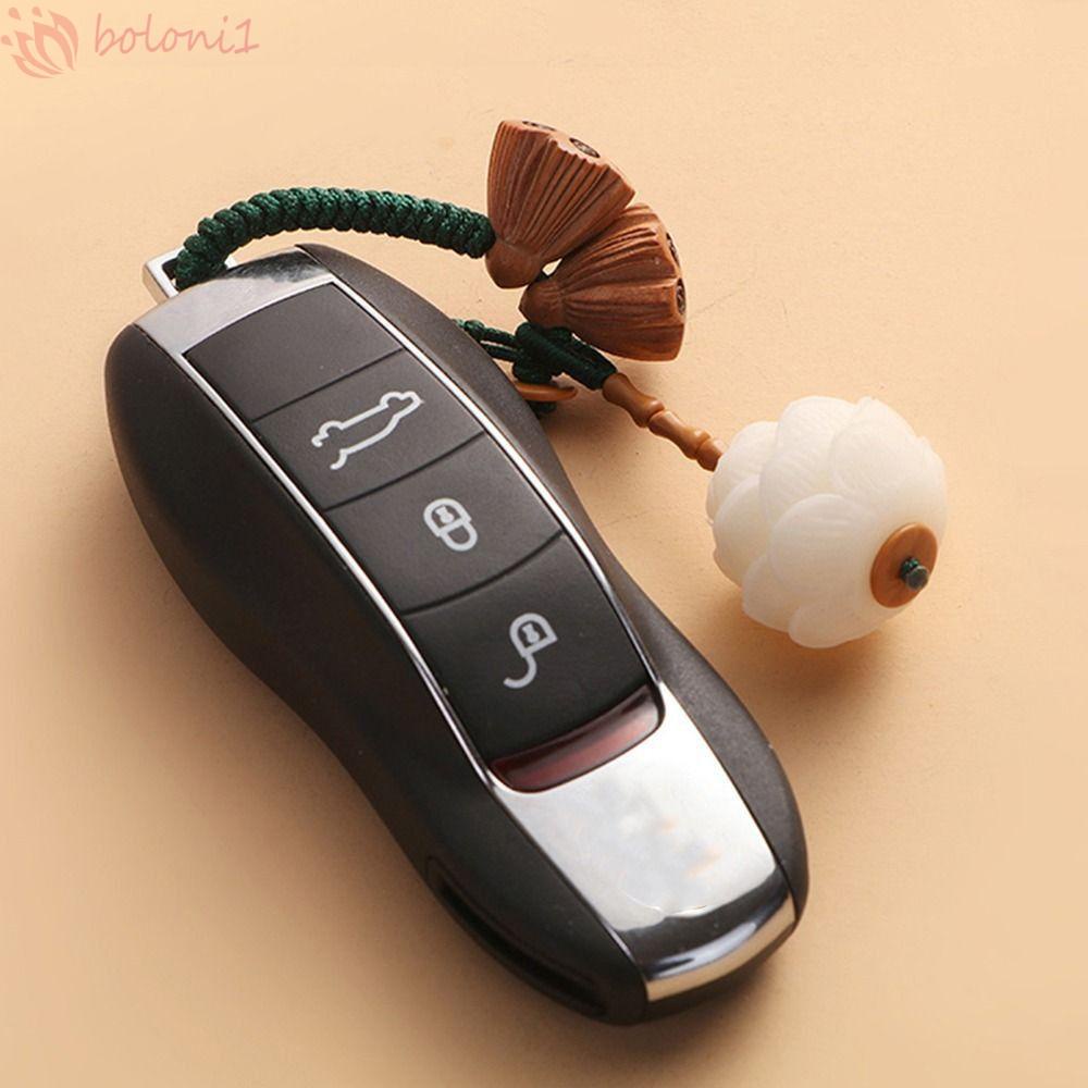 [COD] Mặt Dây Chuyền / Móc Khóa / Túi Xách Hình Hoa Sen Phật Giáo Làm Quà Tặng Cho Bạn Nữ