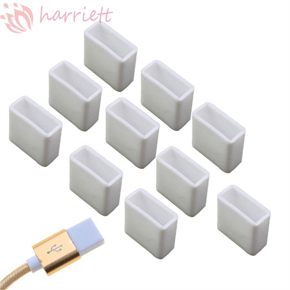 Vỏ Bảo Vệ Cáp Sạc USB Chống Bụi Bằng Silicon Tiện Dụng